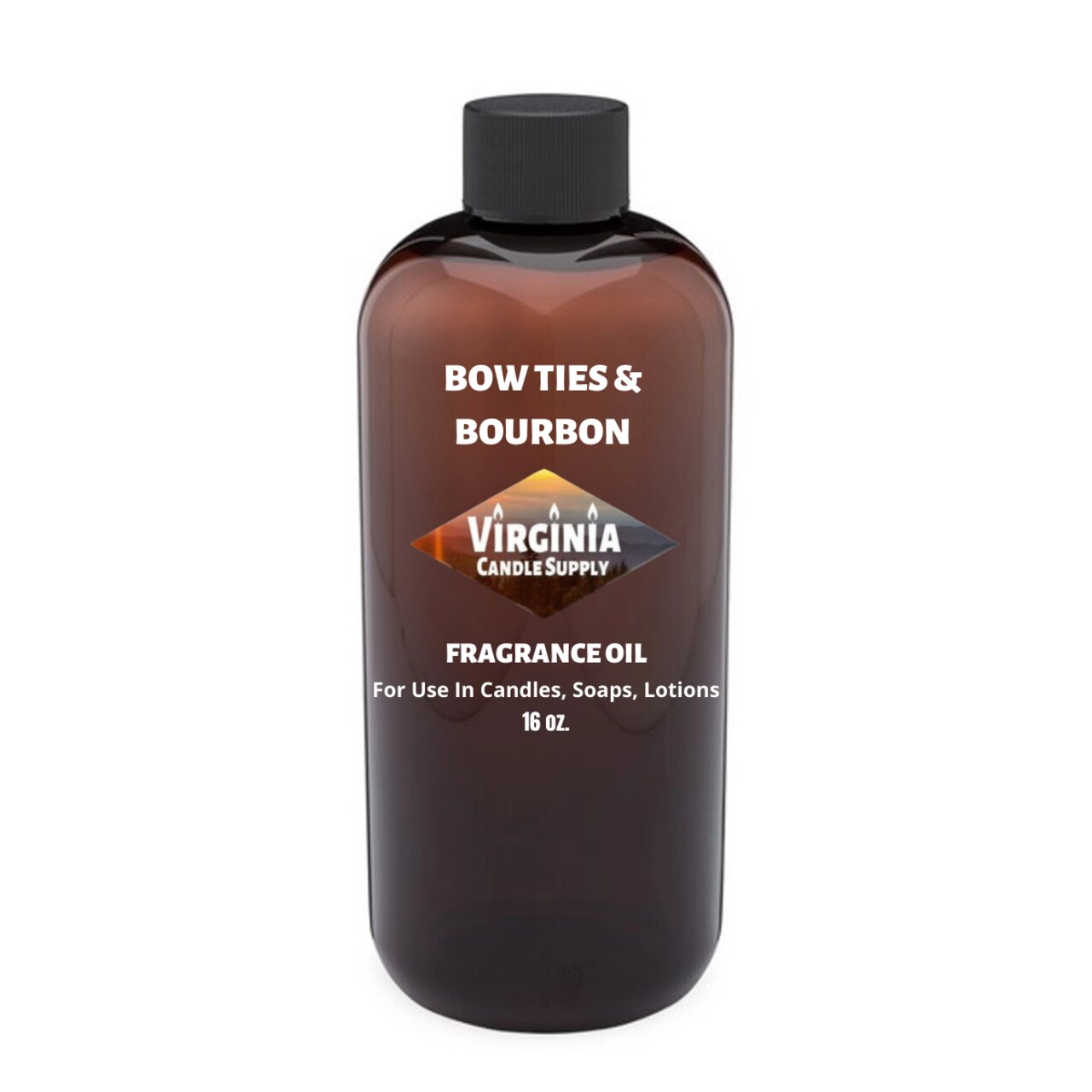 Bow Ties & Bourbon Fragrance Oil (Our Version of the Brand Name) (16 oz Bottle) for Candle Making, Soap Making, Tart Making, Room Sprays, Lotions, Car Fresheners, Slime, Bath Bombs, Warmers…